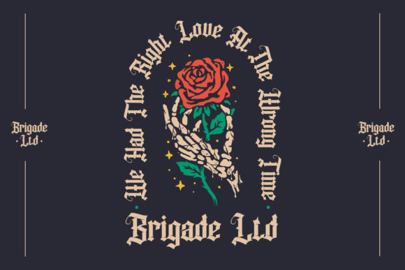 Dutch Brigade Font - Preview 3