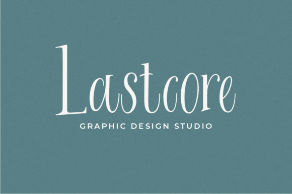 Evening River Font - Preview 6
