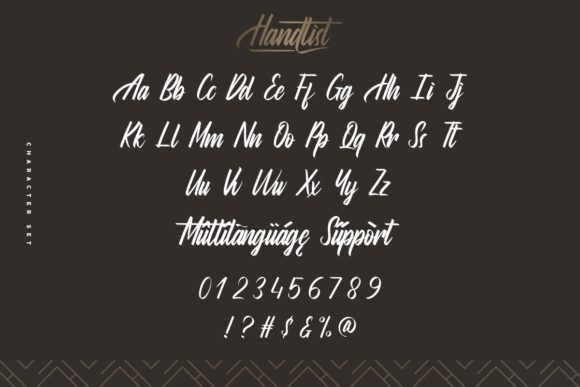 Handlist Font - Preview 4