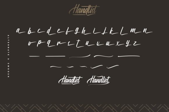 Handlist Font - Preview 6