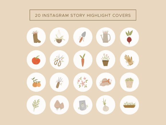 Home Garden Instagram Highlight Covers