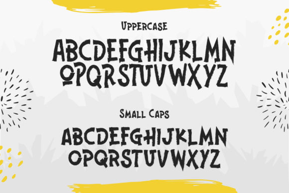 Jonks Font PNG with transparent background - Preview 1