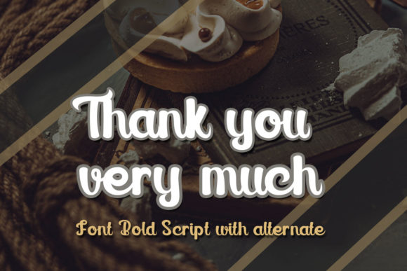 Melted Chocolate Font font preview - 4