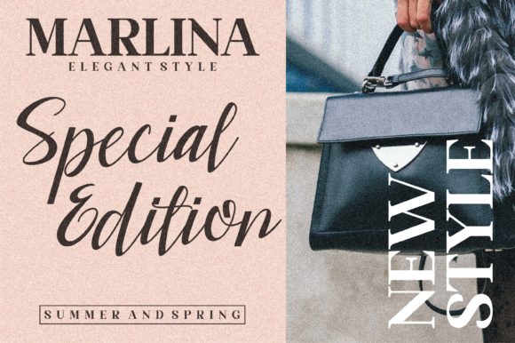 Mikailla Font font preview - 1