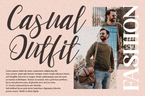 Mikailla Font font preview - 3