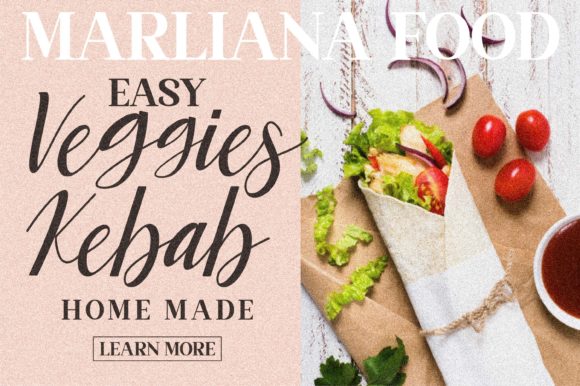 Mikailla Font font preview - 6