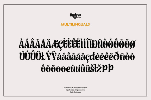 Milli Font PNG with transparent background - Preview 5