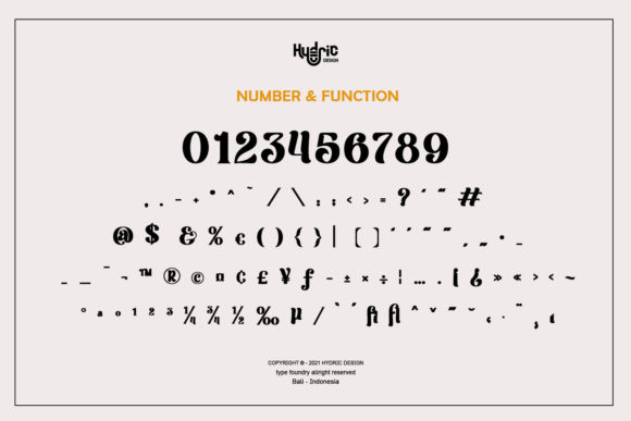 Milli Font PNG with transparent background - Preview 6