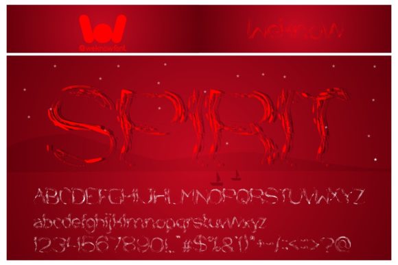 Nice Dream Come True Font PNG with transparent background - Preview 2