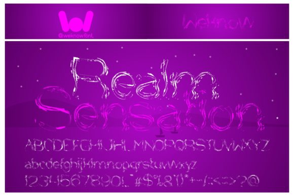 Nice Dream Come True Font PNG with transparent background - Preview 4