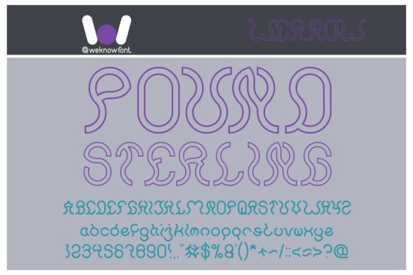 Nine Font PNG with transparent background - Preview 3