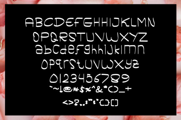Papaya Font PNG with transparent background - Preview 3