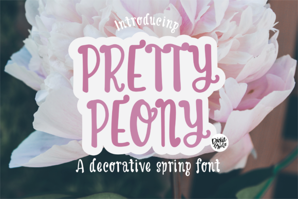 Pretty Peony