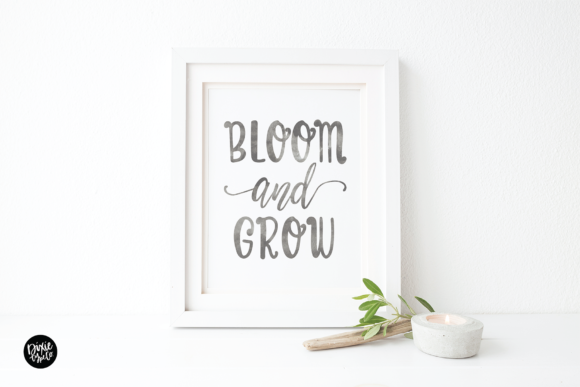 Pretty Peony Font font preview - 1