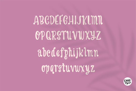 Pretty Peony Font font preview - 3