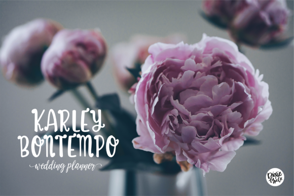 Pretty Peony Font font preview - 4