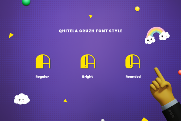 Qhitela Cruzh Font PNG with transparent background - Preview 4