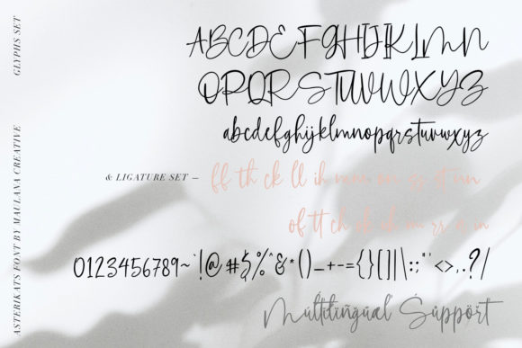 Asterikats Font - Preview 6