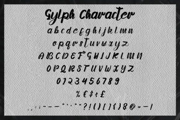 Beauty Diary Font PNG with transparent background - Preview 5
