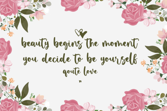 Beauty Melody Font - Preview 2