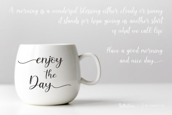 Betterlove Font - Preview 2