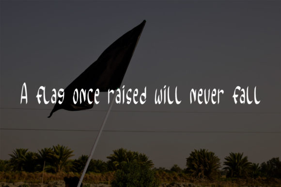 Black Flag Font - Preview 3