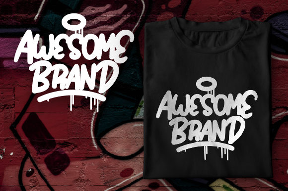 Bomb Da Gone Font PNG with transparent background - Preview 1
