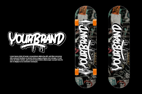 Bomb Da Gone Font PNG with transparent background - Preview 2