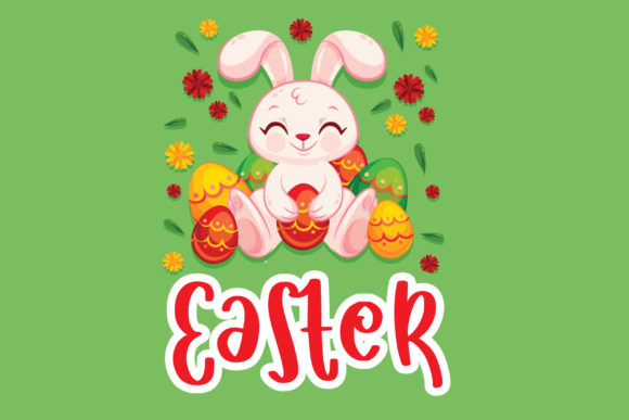 Easter Egg Font - Preview 1
