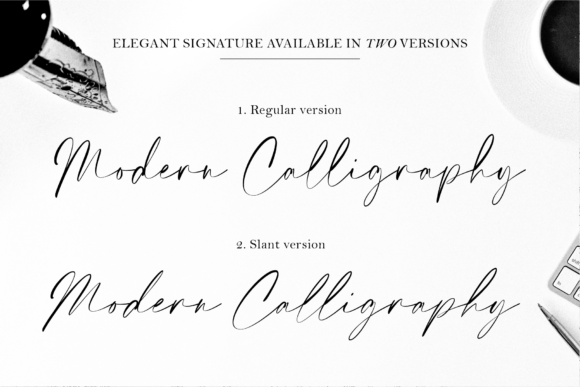Elegant Signature Font - Preview 1