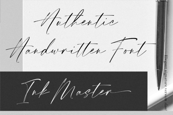 Elegant Signature Font - Preview 4
