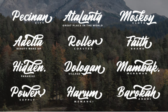 Fineberg Font - Preview 5