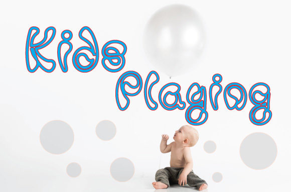 Fun Holiday Font PNG with transparent background - Preview 1