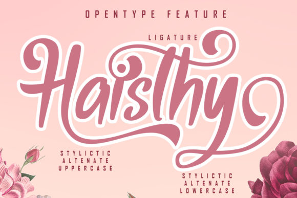 Haisthy Font - Preview 1