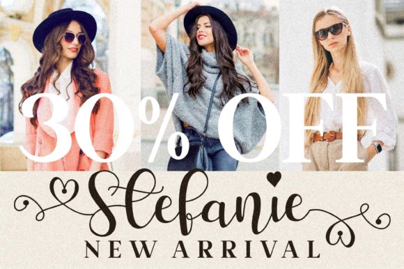 Hello Stefanie Font PNG with transparent background - Preview 2