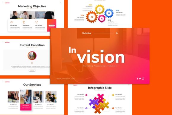Preview of Inivision Marketing Presentation marketing presentation template
