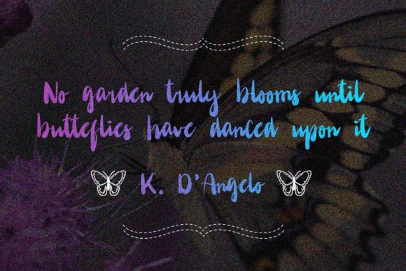 Mariposha Font PNG with transparent background - Preview 2