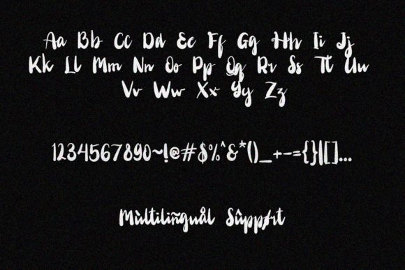 Mariposha Font PNG with transparent background - Preview 3