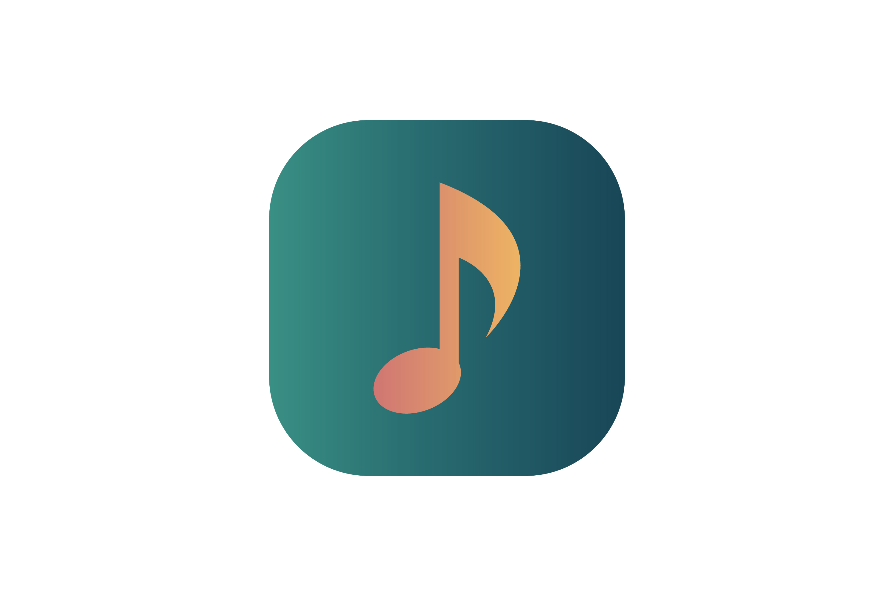 Music Gradient Apps Icon Graphic by smss · Creative Fabrica