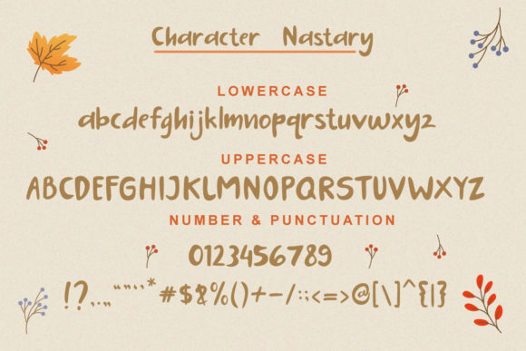 Nastary Font PNG with transparent background - Preview 4