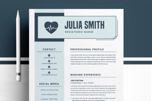 Nurse Resume / Medical Resume Template