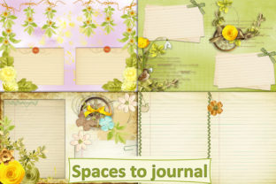 Printable Junk Journal Kit Spring Dreams Graphic by The Paper Princess ...