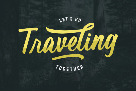 Rainsha Font PNG with transparent background - Preview 6