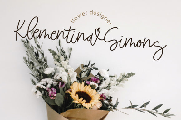 Rustic Love Font PNG with transparent background - Preview 1