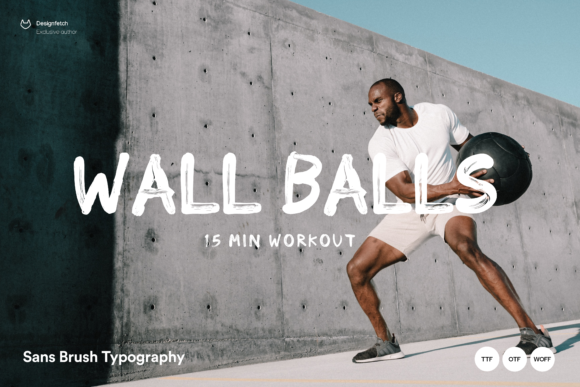 Sans Brush Font PNG with transparent background - Preview 1
