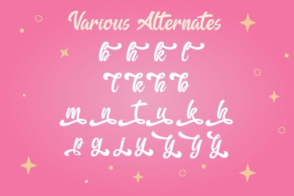 Alpha Monday Font - Preview 5