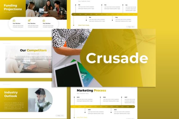 Presentation Template - Beach Graphic by dijimedia · Creative Fabrica