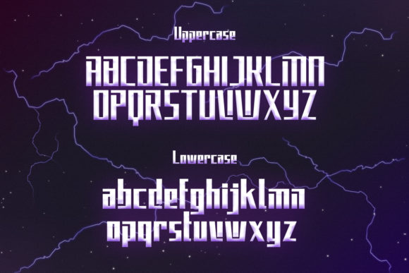 Elecstrom Font - Preview 1