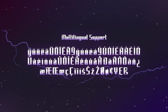 Elecstrom Font - Preview 3