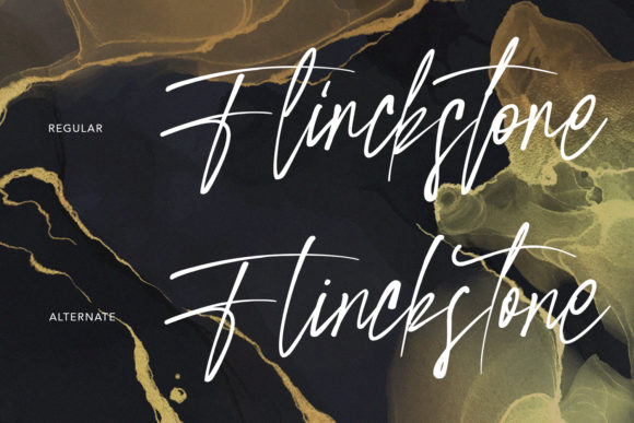 Flinckstone Font - Preview 1